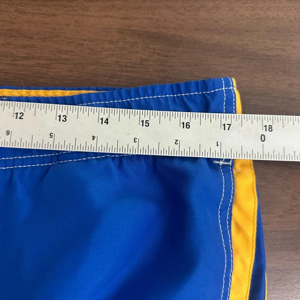 Abercrombie & Fitch Y2K Tugger Board Shorts Swim Blue Cargo Pockets Mens S